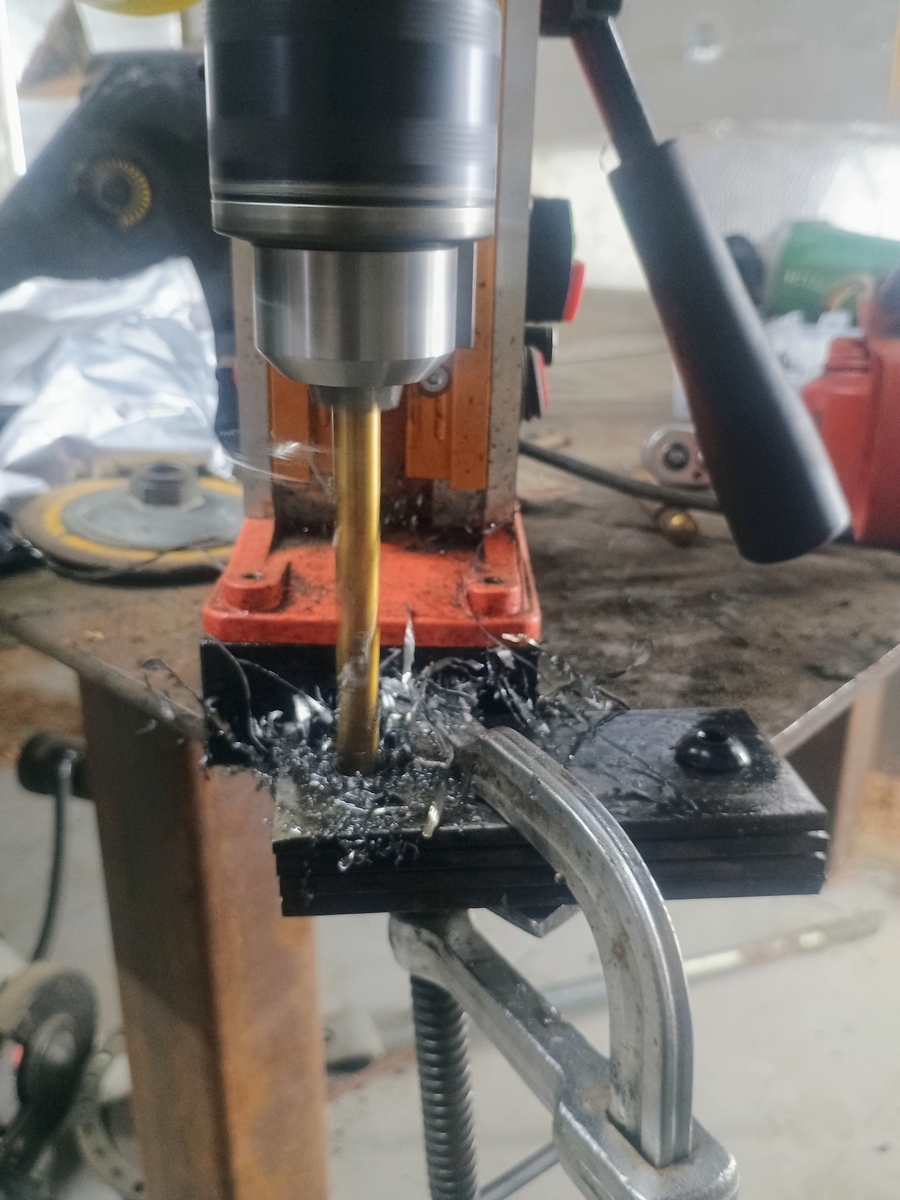 Drilling mounting tabs