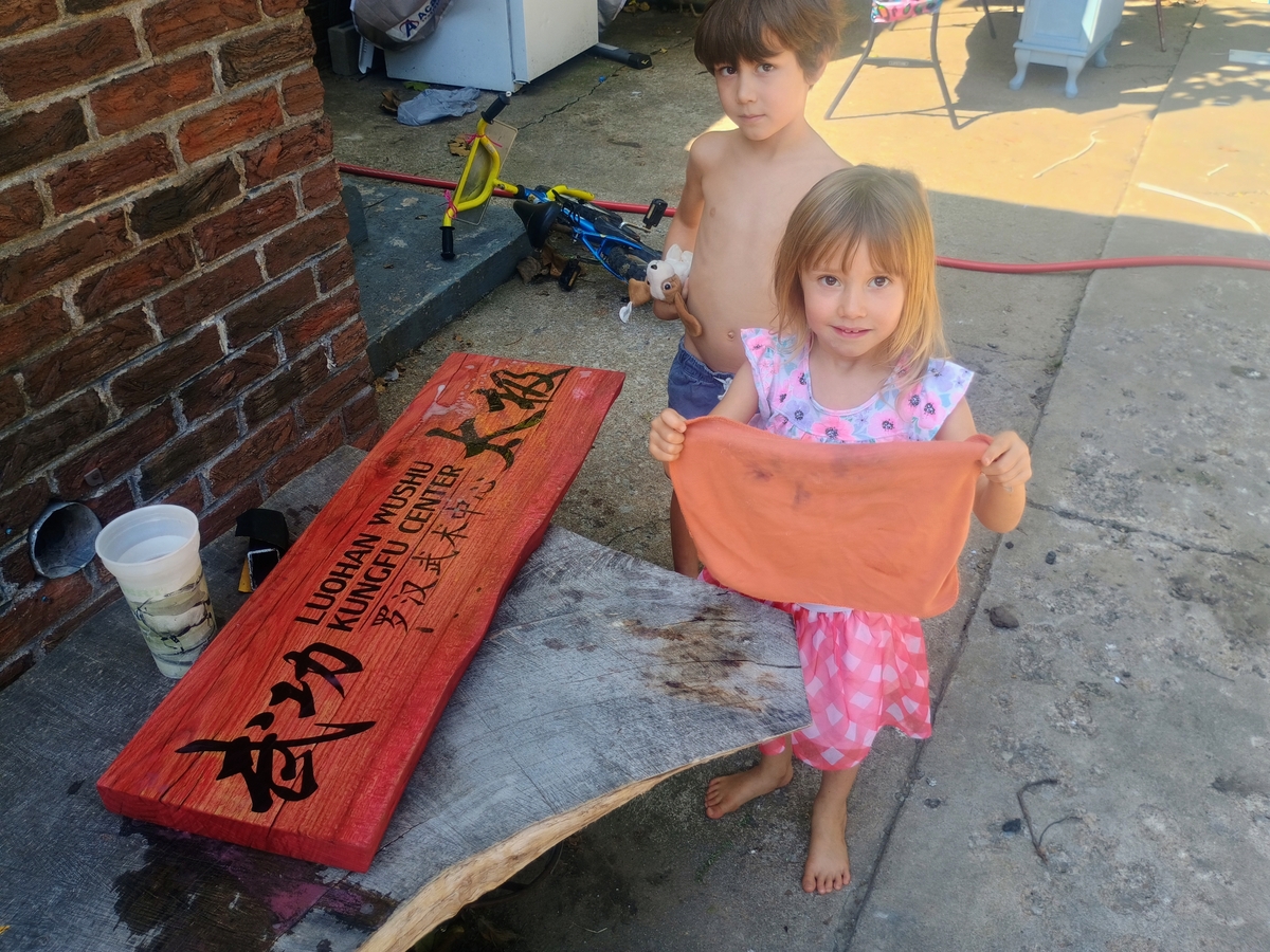Wet sanding attempt