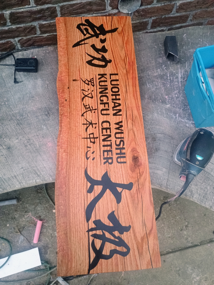 Sanding back down