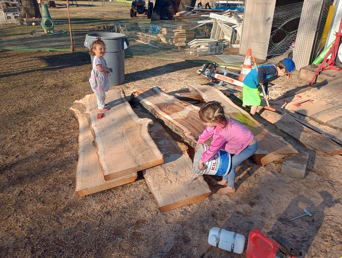 Cleaning our slabs