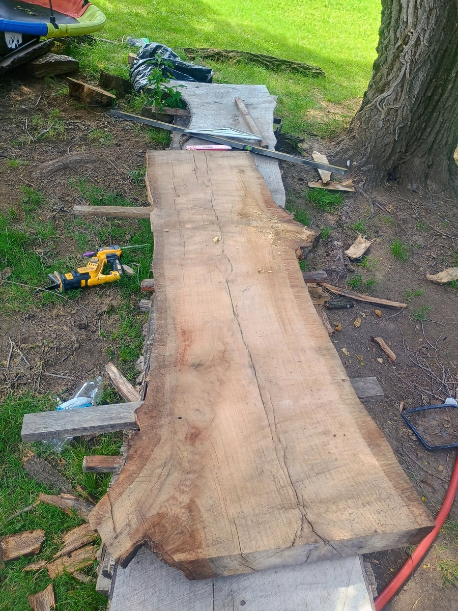Dryish slab