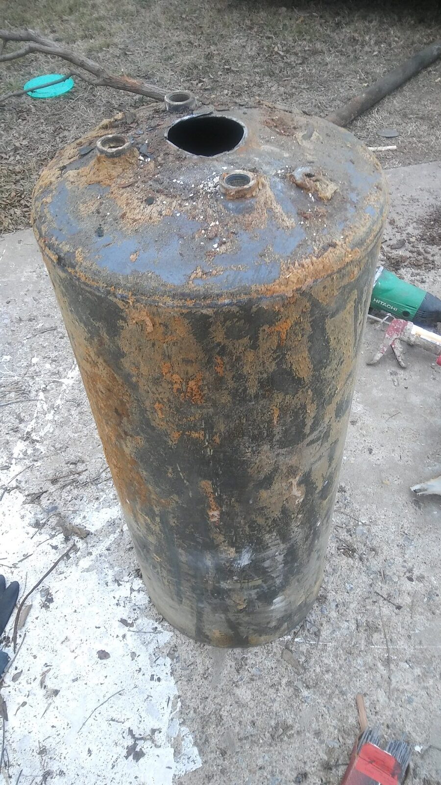 Weld bead close-up